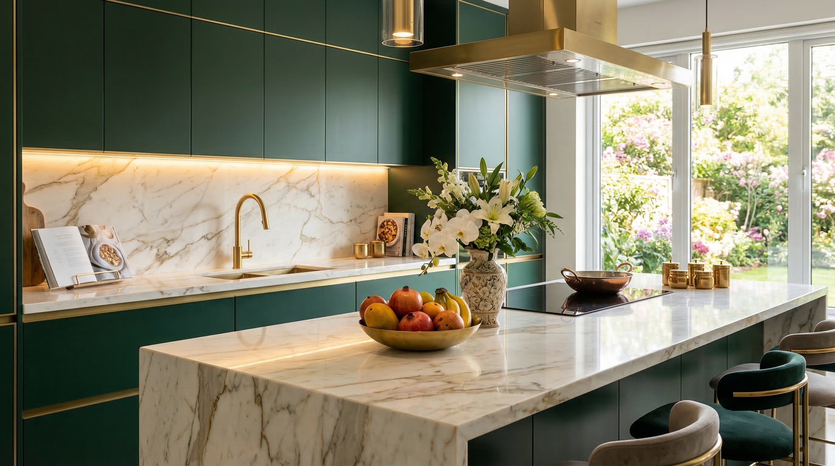 Marble kitchen