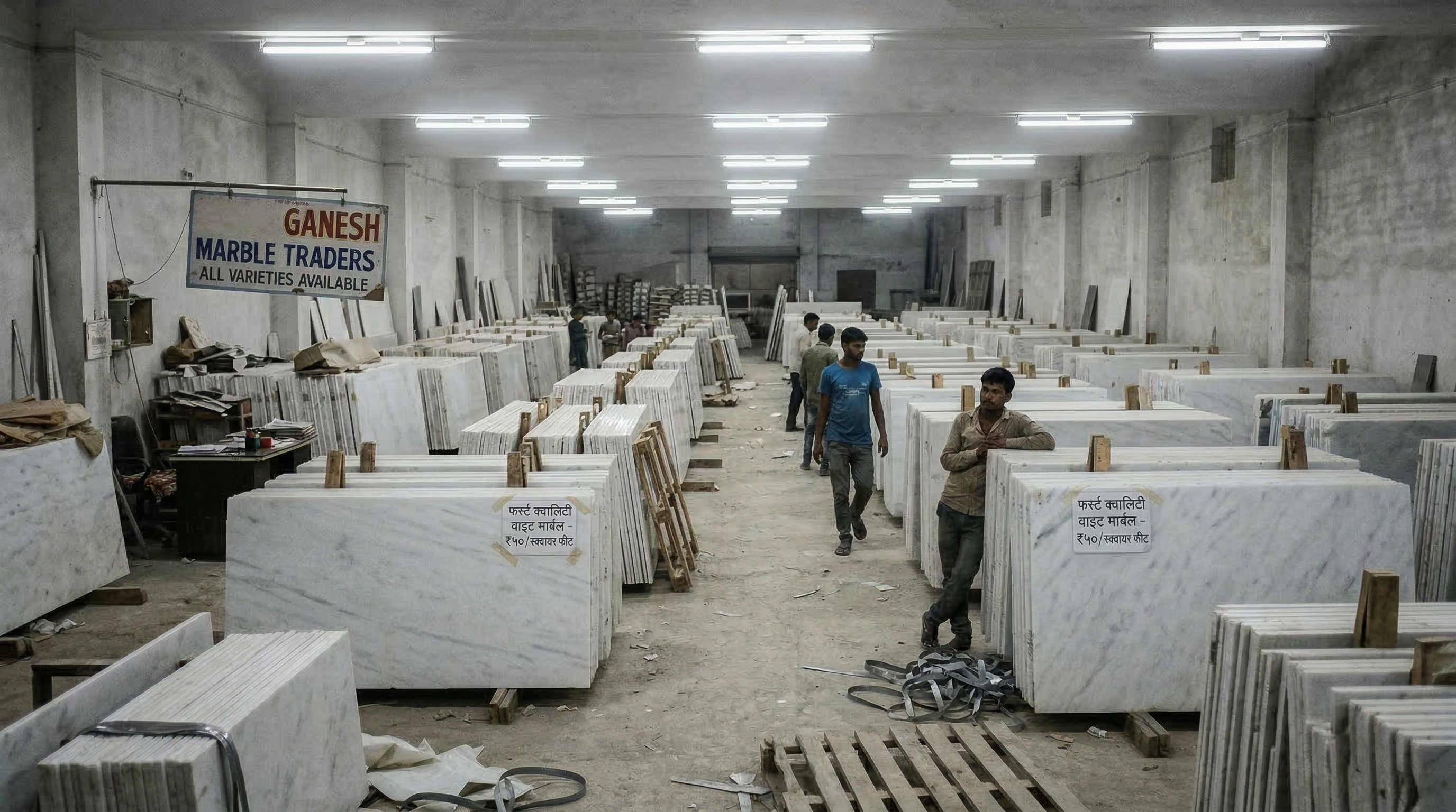 Generic marble warehouse